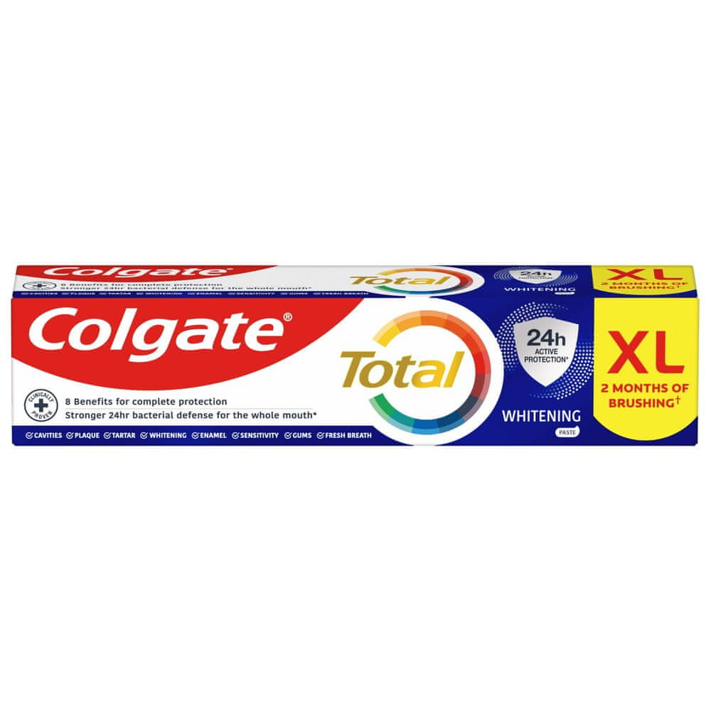 Colgate Total Whitening XXL zubní pasta 125ml